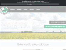 Tablet Screenshot of erkendstreekproduct.nl